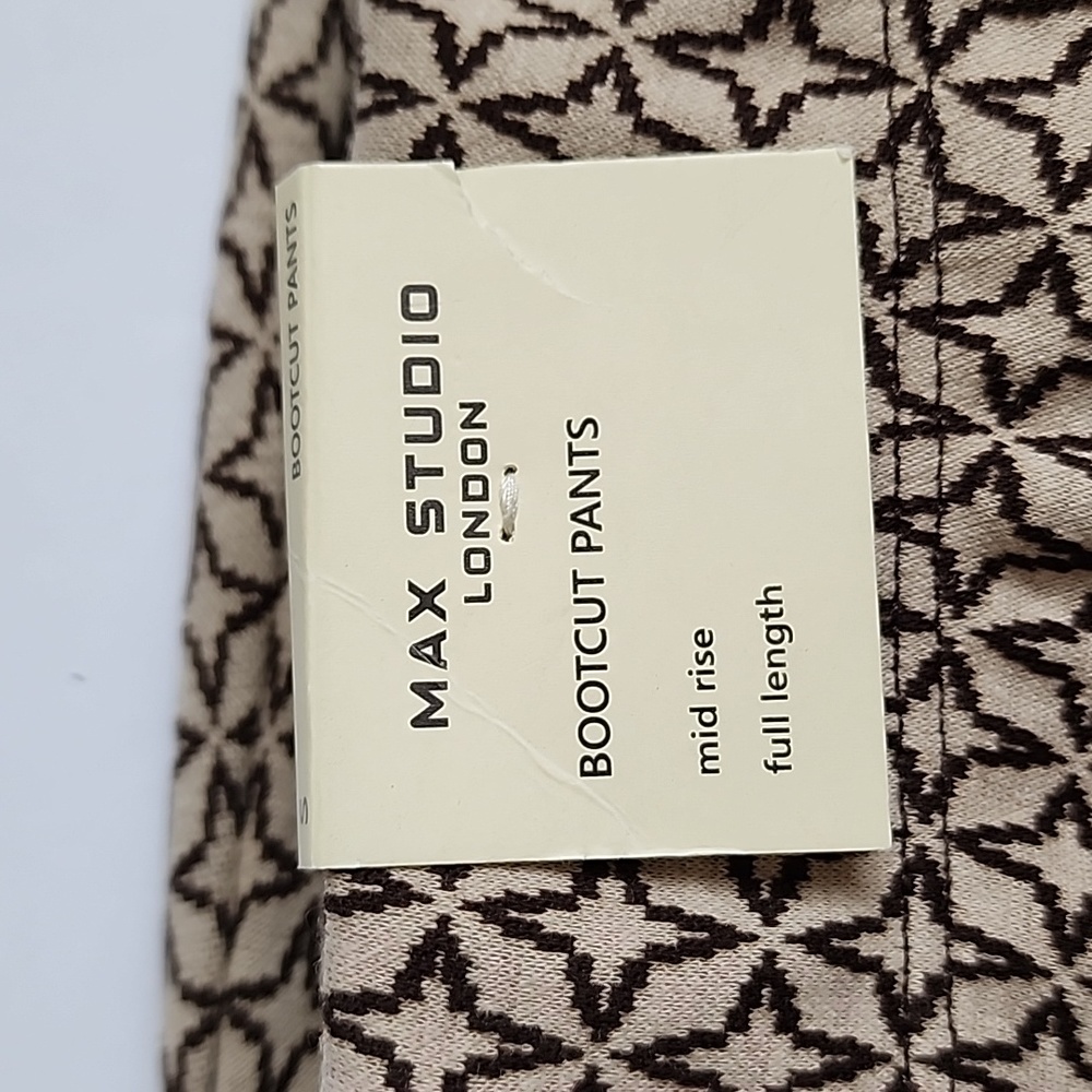 Max Studio Mid Rise Bootcut Trouser Pants - Picture 10 of 14